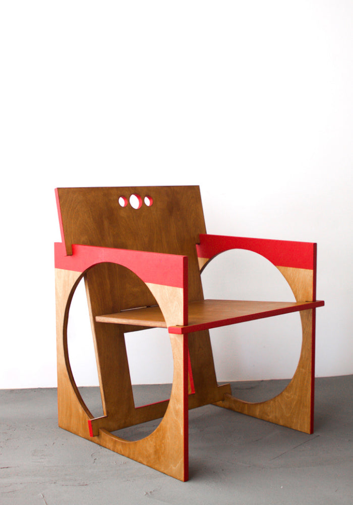 Sedia Tonda Original Red