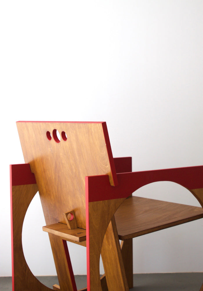 Sedia Tonda Original Red