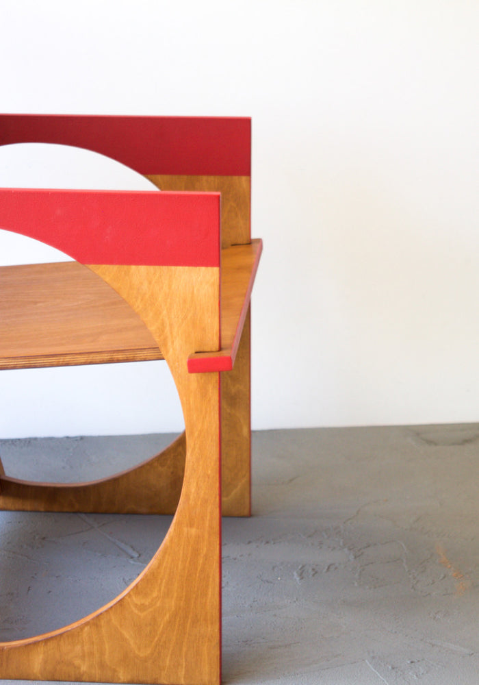 Sedia Tonda Original Red