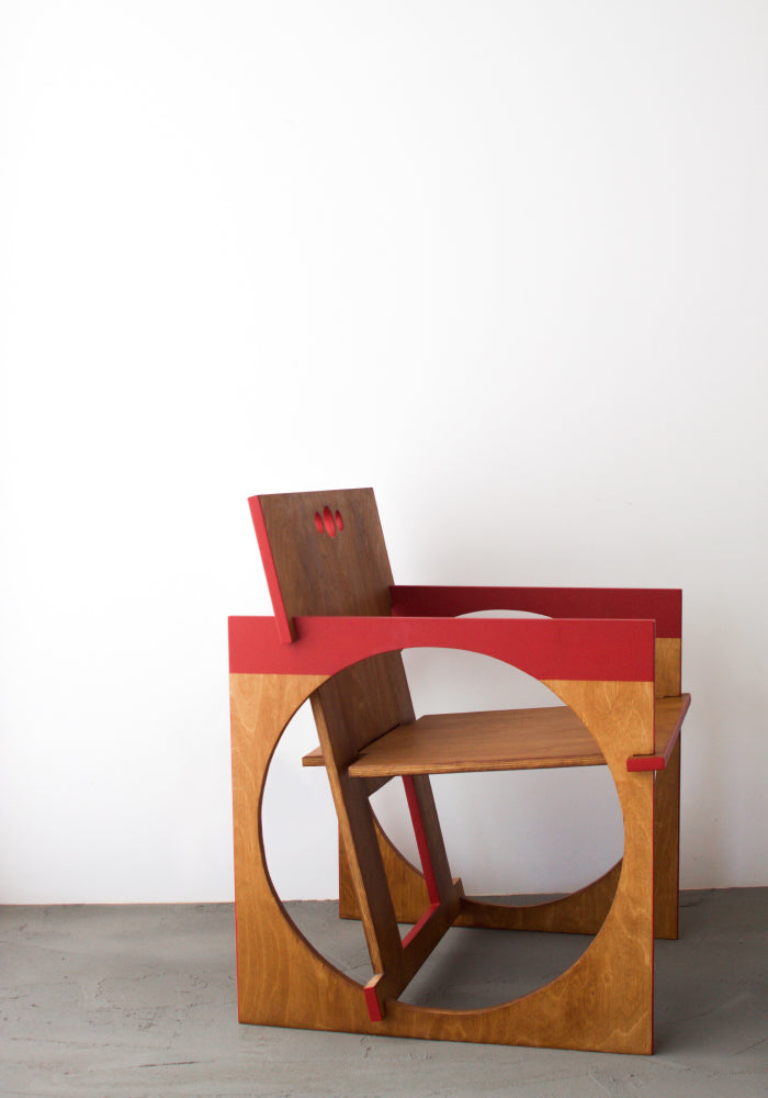 Sedia Tonda Original Red